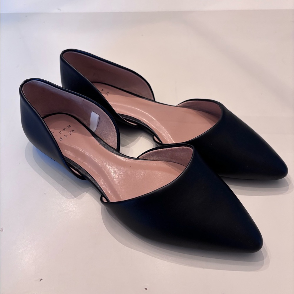 A New Day black flat dress shoe-never worn -bought for daughter -doesn’t like